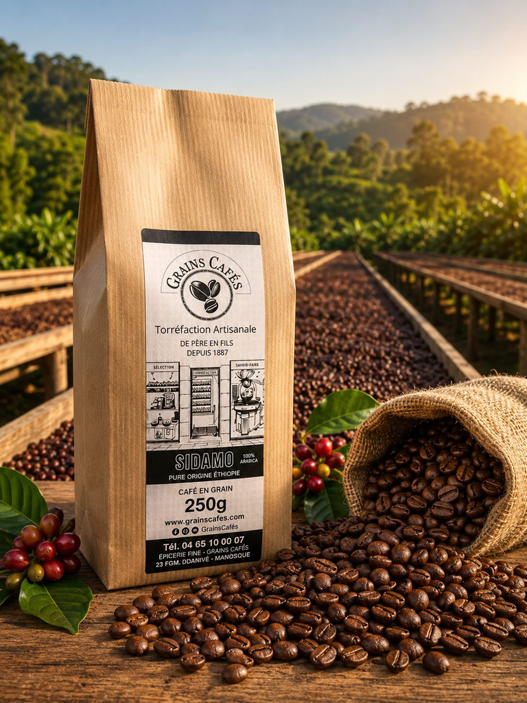 Sidamo Éthiopie - Grains