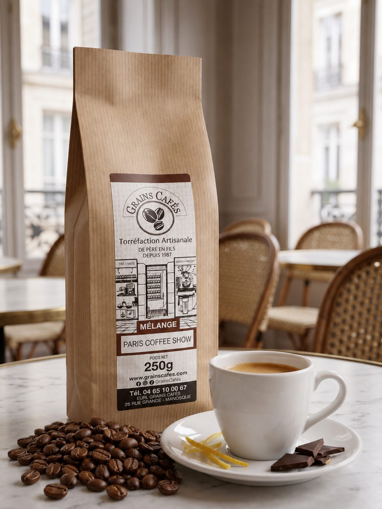 Mélange Lounge Paris Coffee Show - Grains